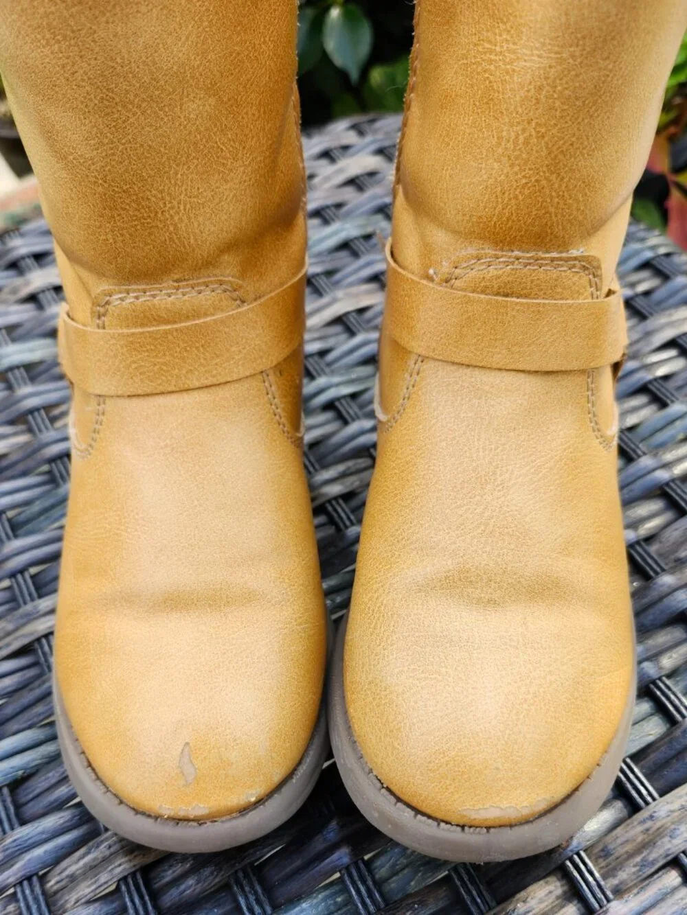 Carter’s Girls/Toddler Size 13 Tan Western-Style Mid-Calf Boots